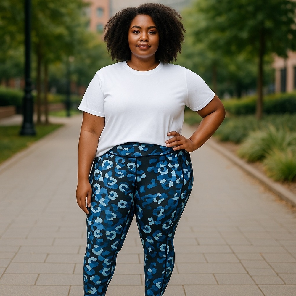 Lane Bryant | Livi Soft 7/8 Legging - Printed Animal Medium Print 34/36 - Picture 2 of 5